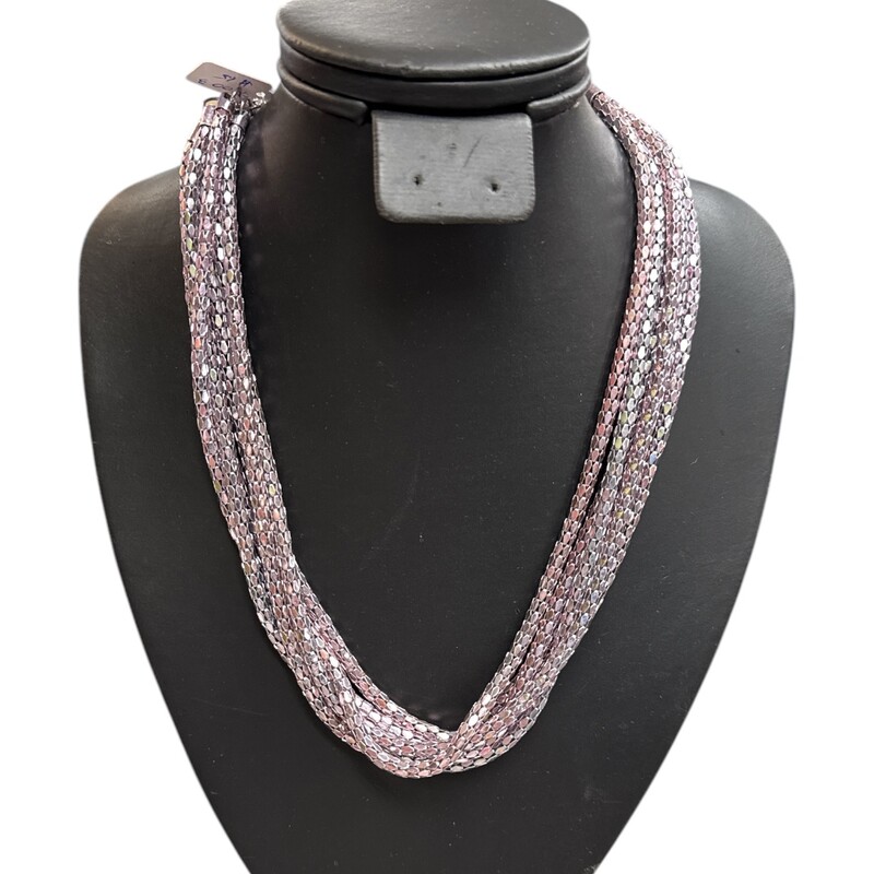 Necklace Layers, Prple, Size: None
