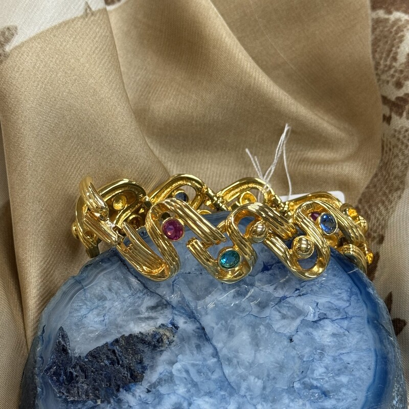 Bracelet, Gold, Size: None