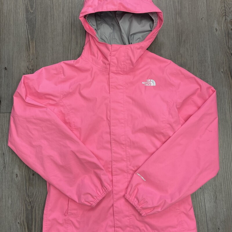 North Face Rain Jacket, Pink, Size: 10-12Y
Stain on Sleeves