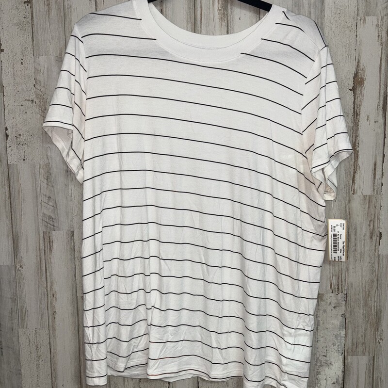 XL Black Striped Tee