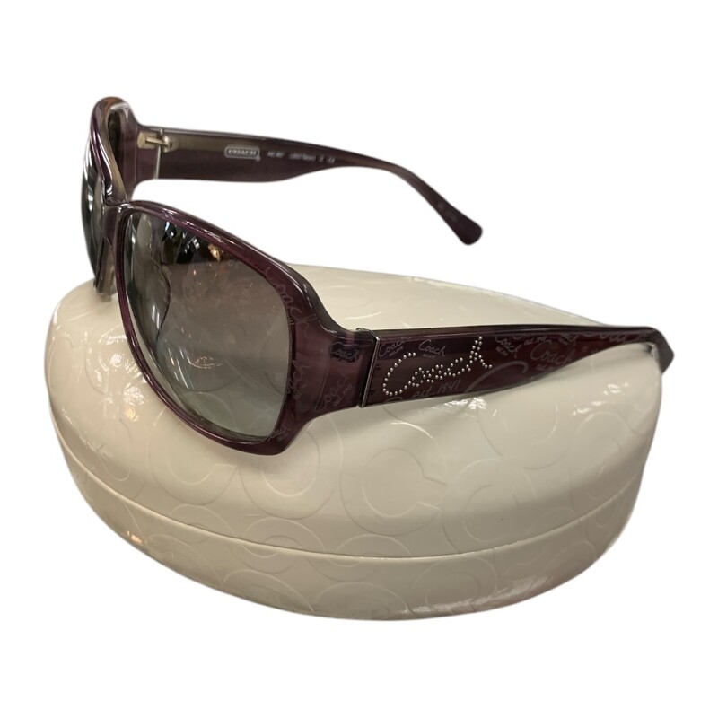 Coach Sunglasses, Prple, Size: None