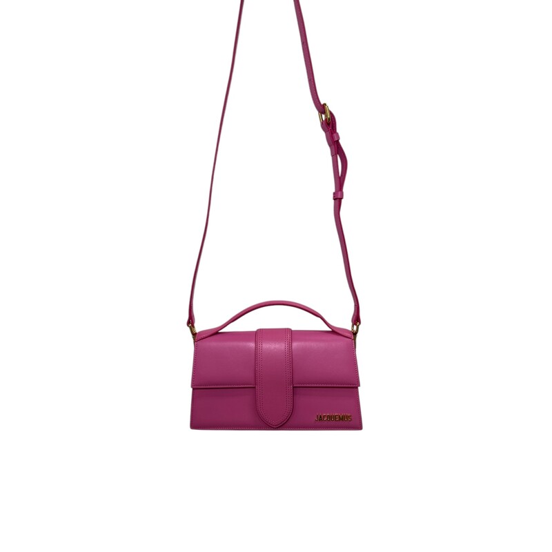 Jacquemus Le Bambino Crossbody Leather Bag<br />
<br />
Dimensions: 9 L x 5 inches<br />
<br />
In excellent condition. Like new<br />
<br />
Does not come with original dust bag or box.