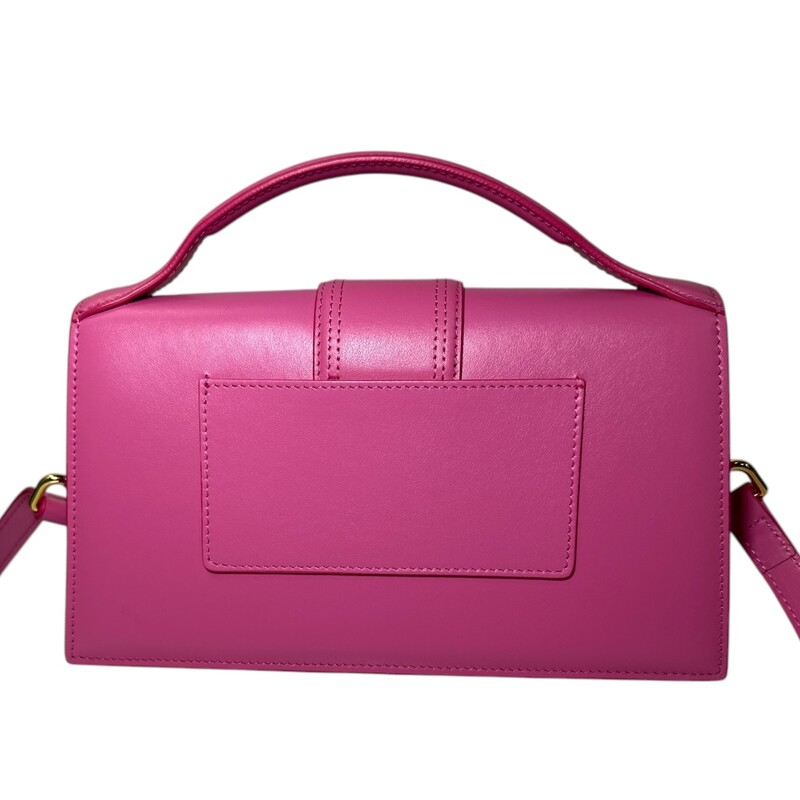 Jacquemus Le Bambino Crossbody Leather Bag<br />
<br />
Dimensions: 9 L x 5 inches<br />
<br />
In excellent condition. Like new<br />
<br />
Does not come with original dust bag or box.