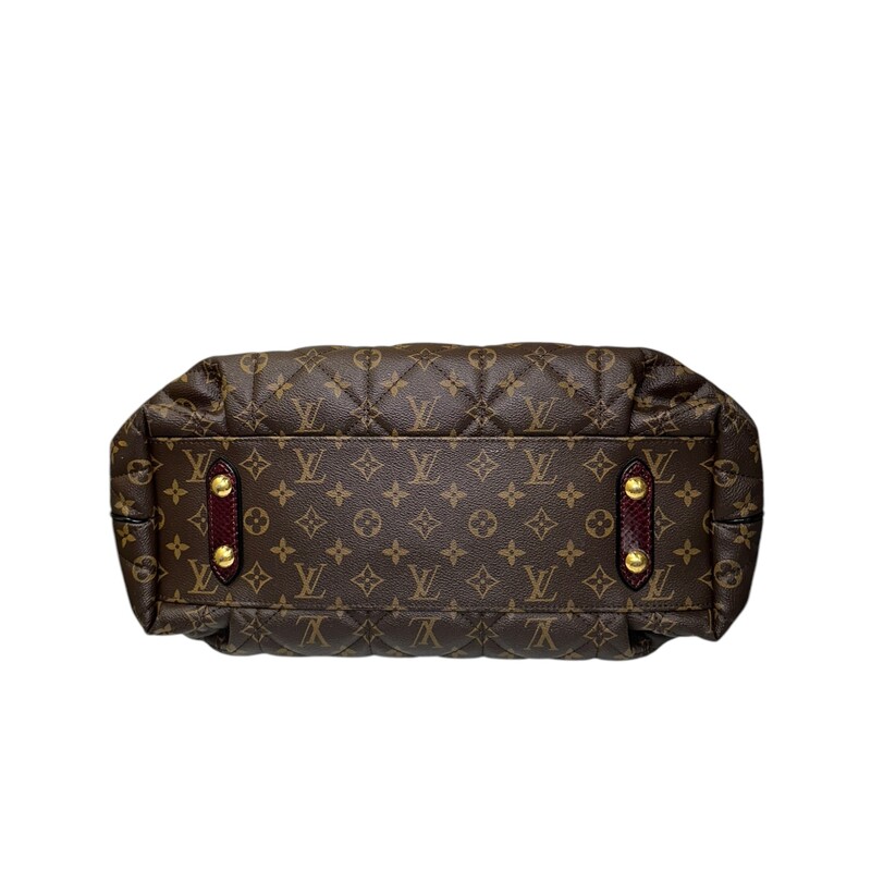 Louis Vuitton Etoile Exotique Phyton Quilted Bag<br />
<br />
Date Code: RC4171<br />
<br />
Dimensions:16 L  x  13 H  inches<br />
<br />
In very good condition. No long strap included. Some minor scuffs on the hardware and some minor marks inside the interior.<br />
<br />
Does not come with original dust bag or box.