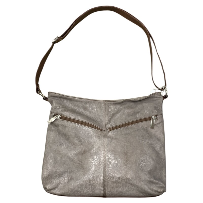 Vera Pelle, Grey, Size: M