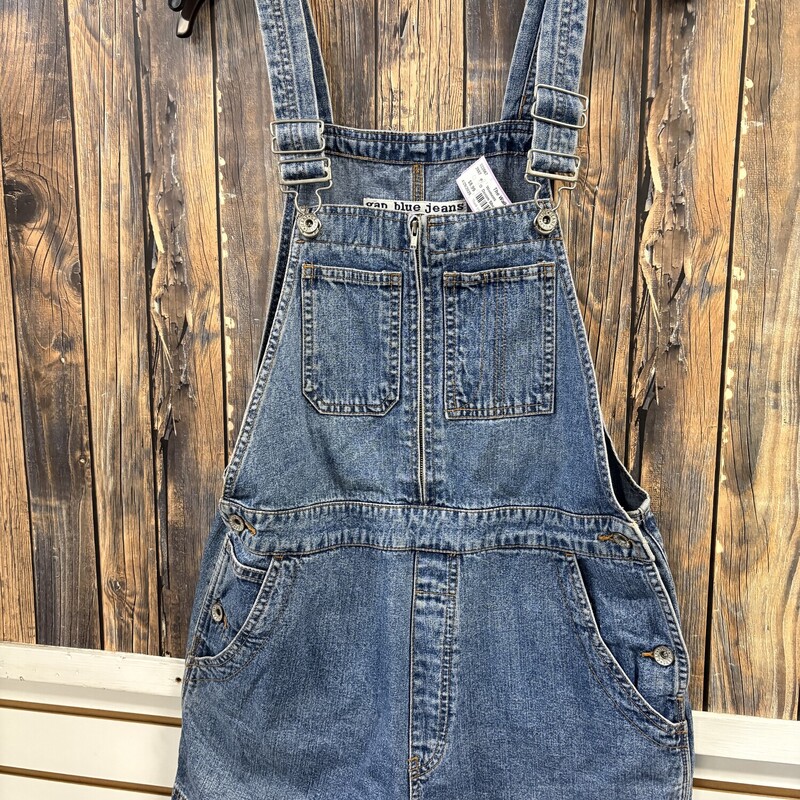 Denim Shortalls, Size: M