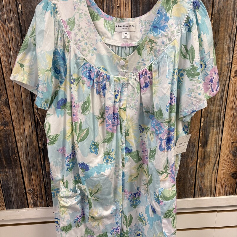 NWT Blue Flower Gown