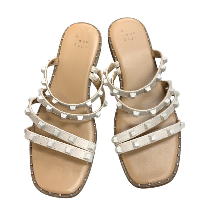 A New Day, Beige, Size: 6.5