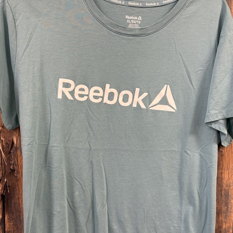 Teal Reebok Tee, Size: XL