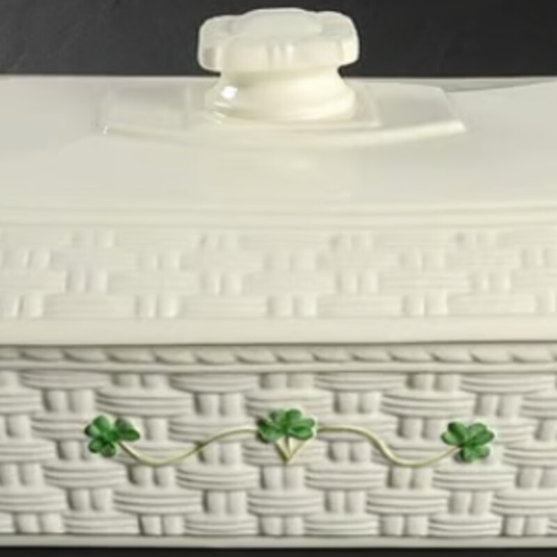 Belleek Covered Casserole