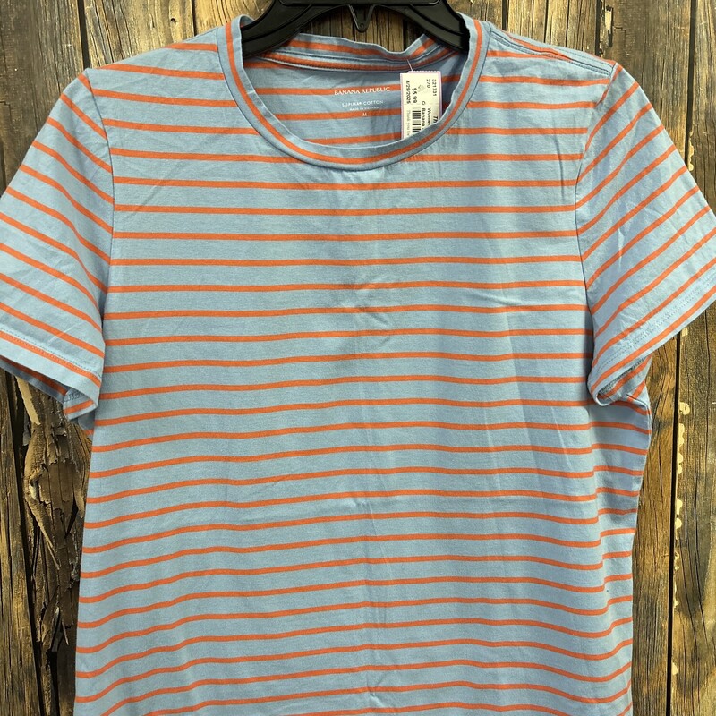 Banana Republic Blue Stripe Shirt, Size: M
