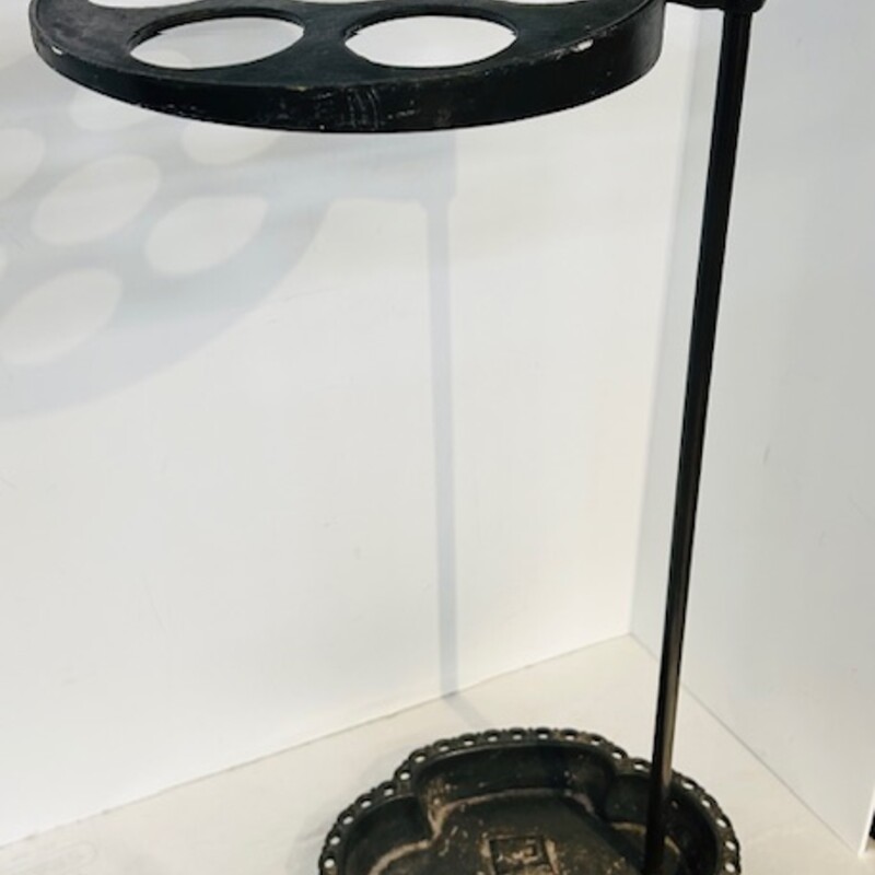 Vntg Iron Umbrella Stand