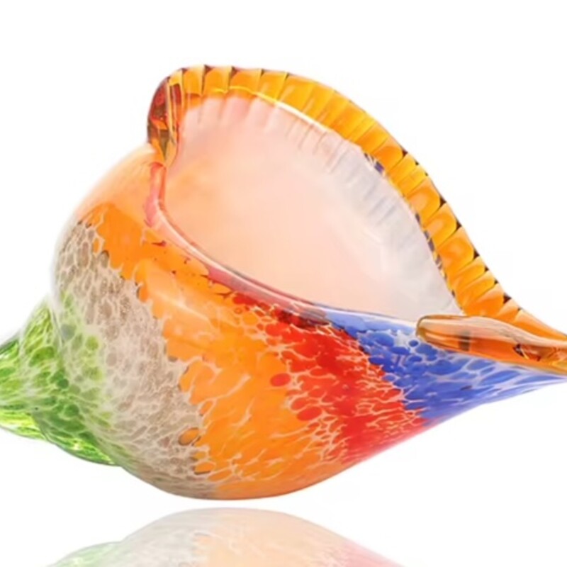 Murano Glass Conch Shell