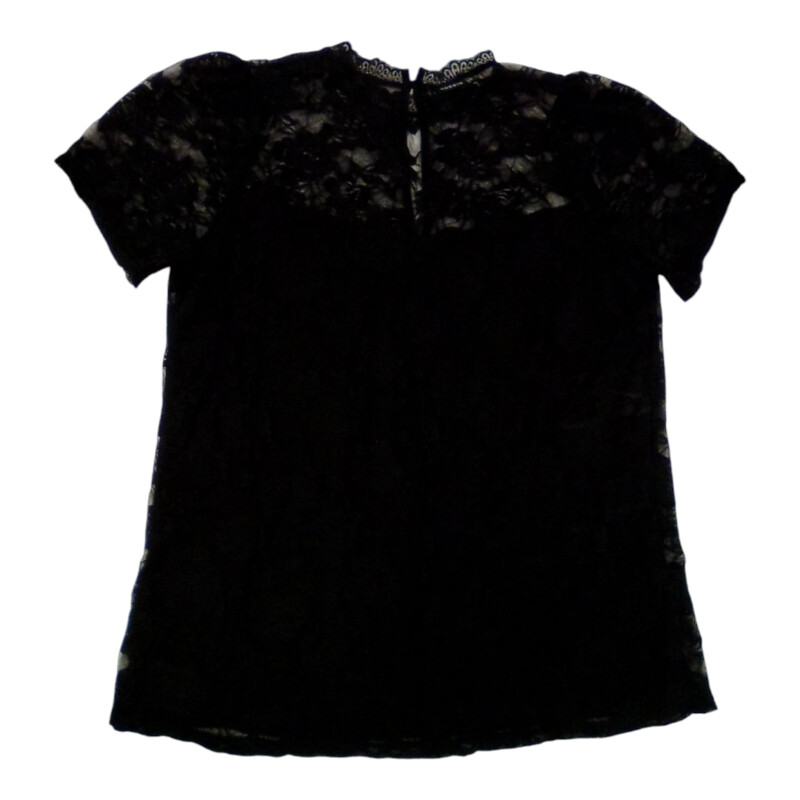 Shirt: Black Lace