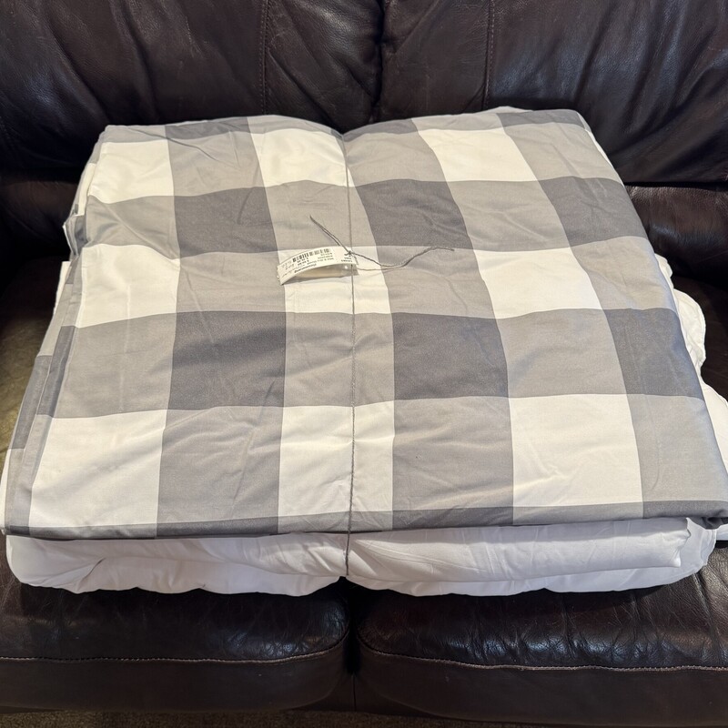 Wht & Gry Duvet
With Comforter
King Size