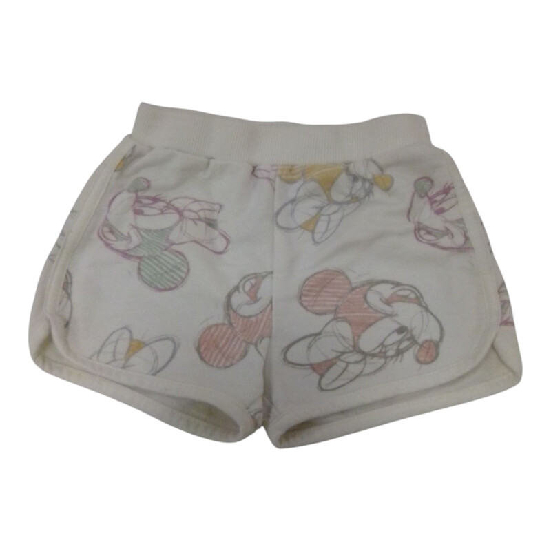 Shorts: Cream/Minnie