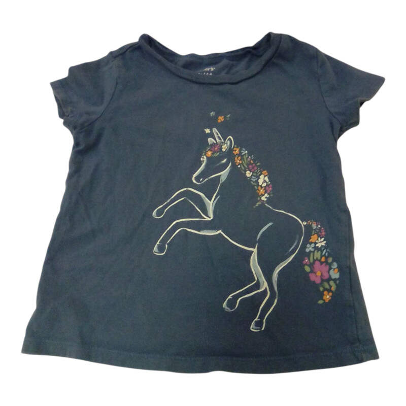 Shirt: Blue/ Horse