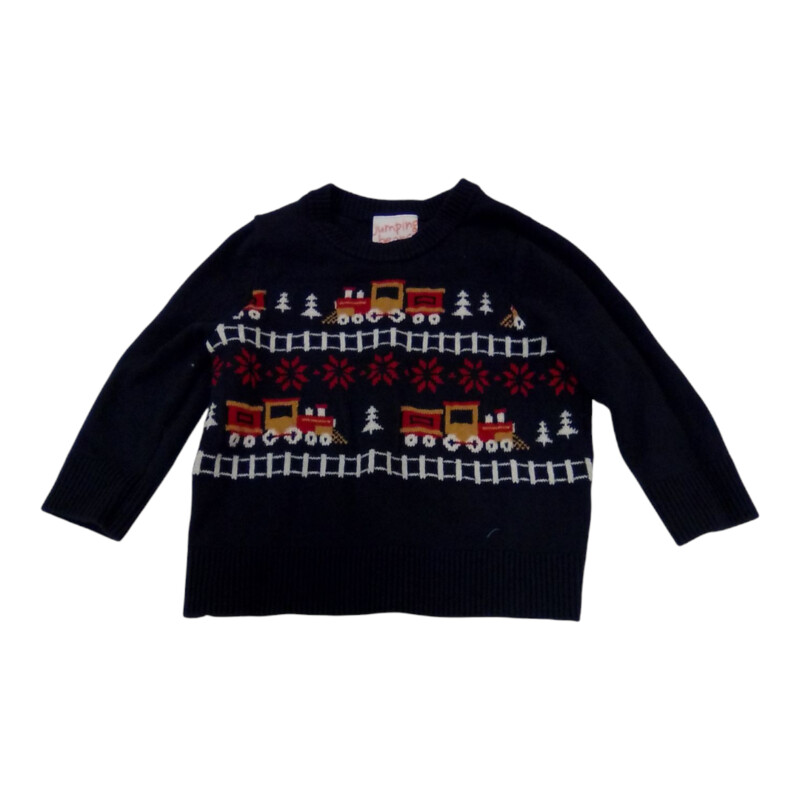 Sweater: Blue/Trains
