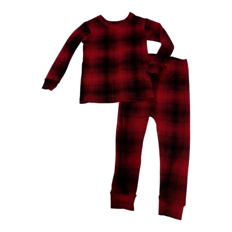 2pc Sleeper: Red Plaid