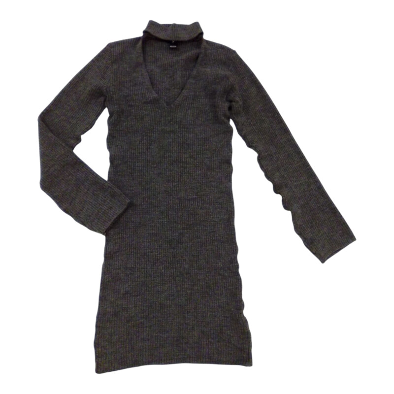 Dress: Grey Longsleeve