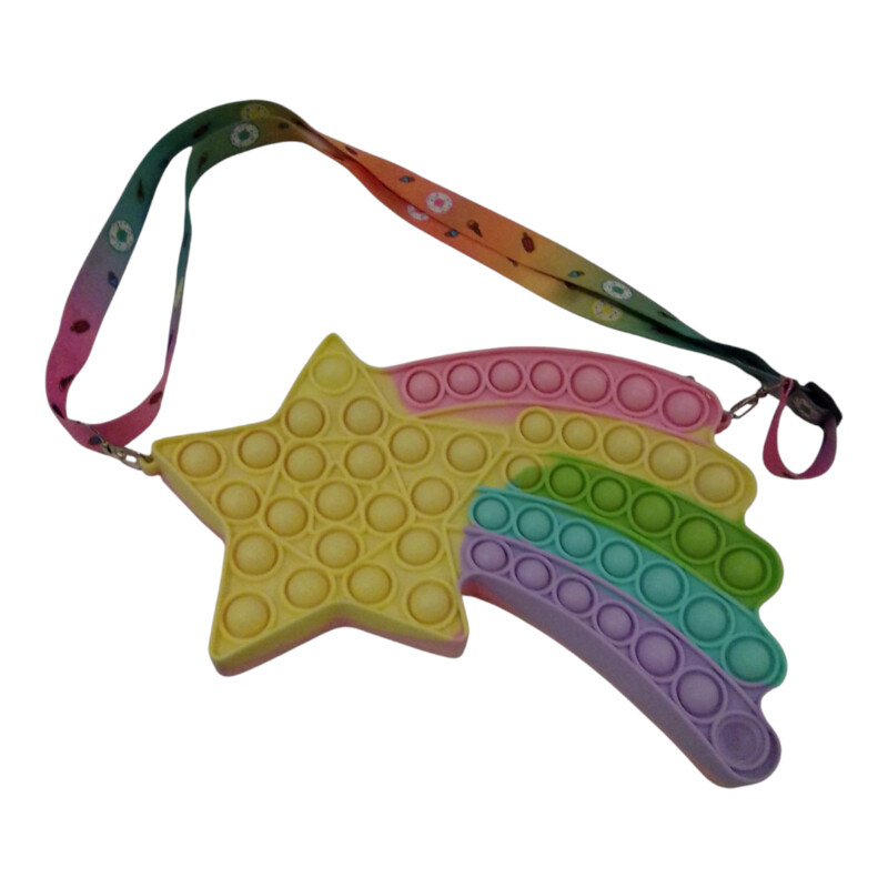 Star Rainbow Popit Purse