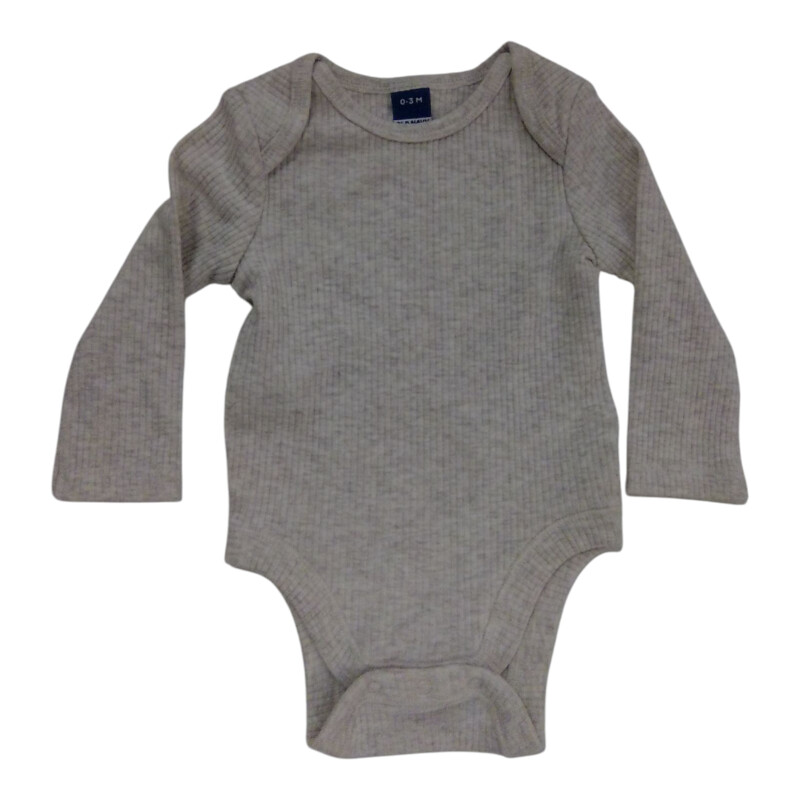 LS Onesie: Gray