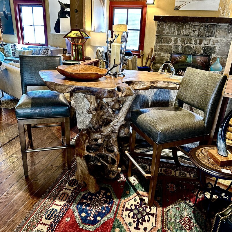 Teak Root Bar Table