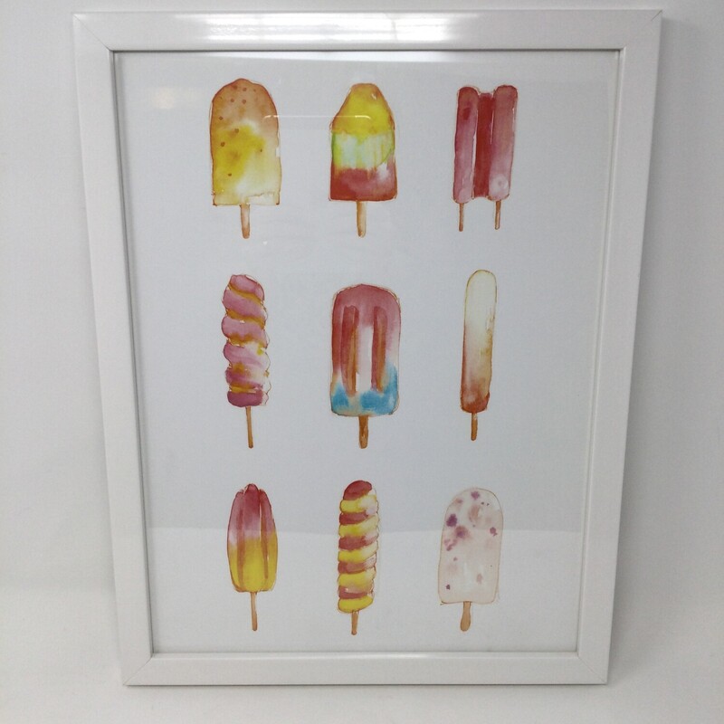 Framed Popsicles,
Multi,
Size: 13 X 17 In