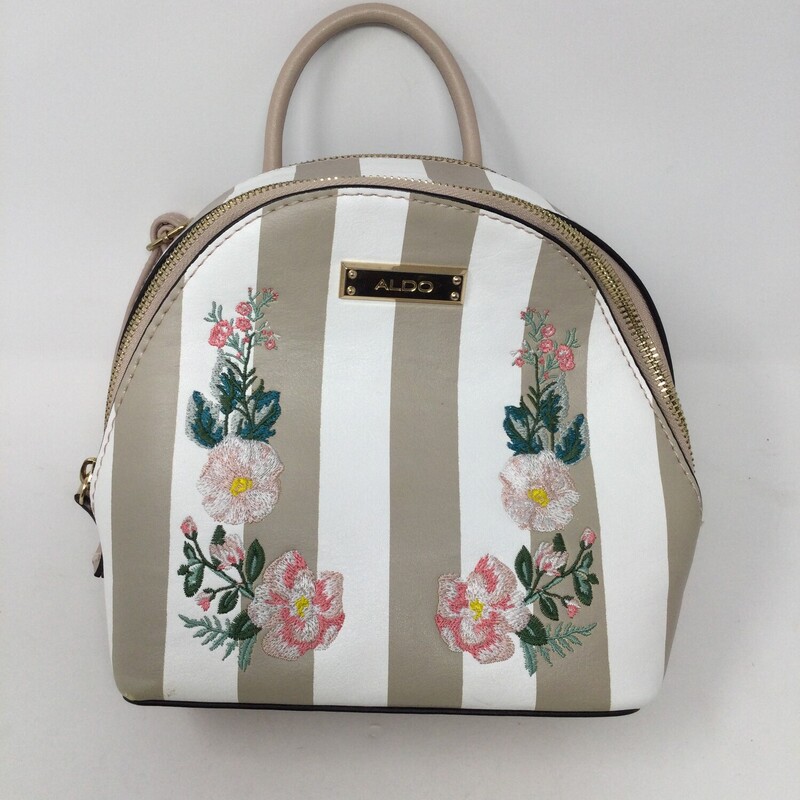 ALDO Mini Back Pack,
Taupe/Pastel,
Size: 9 X 8 In