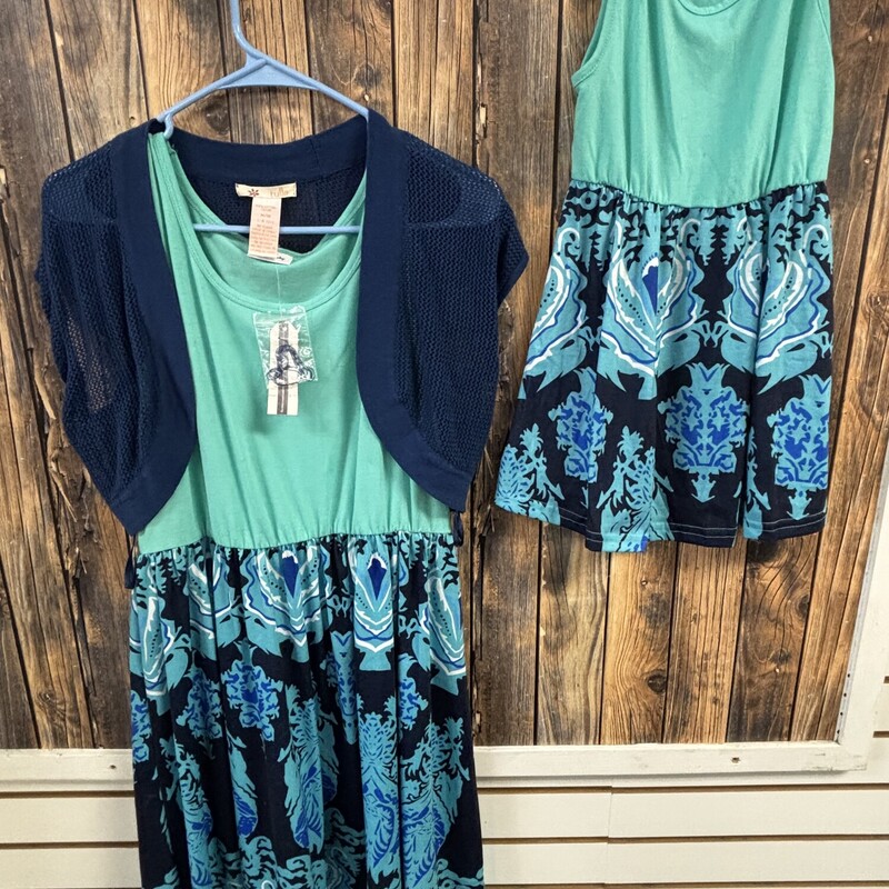 Mommy & Me Dress Set, Size: W-M / K-4/