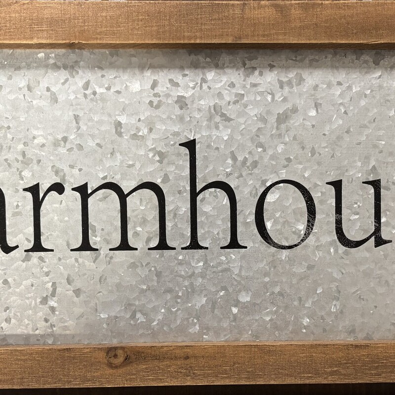 Farmhouse Sign, Size: 16in X 8in