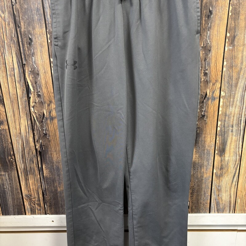 Grey UA Pants, Size: Y LG