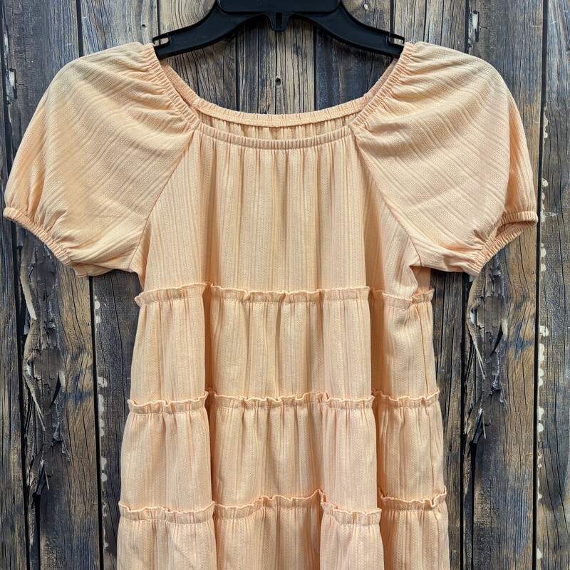 Orange Ruffle Top, Size: 10/12