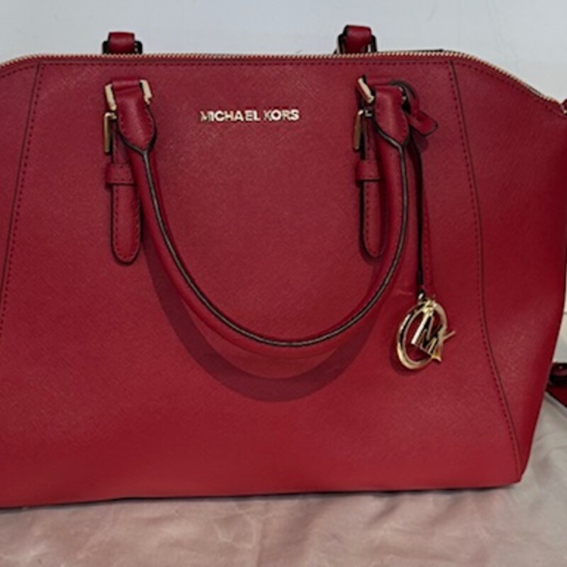 MK Ciara Saffiano Leather