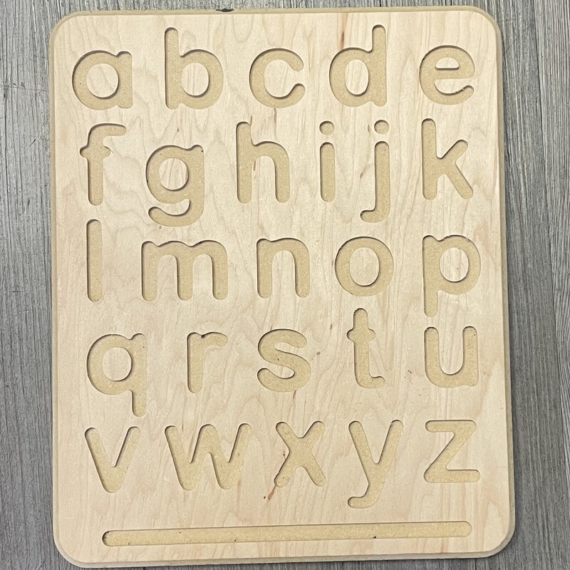 Begin Again Alphabet