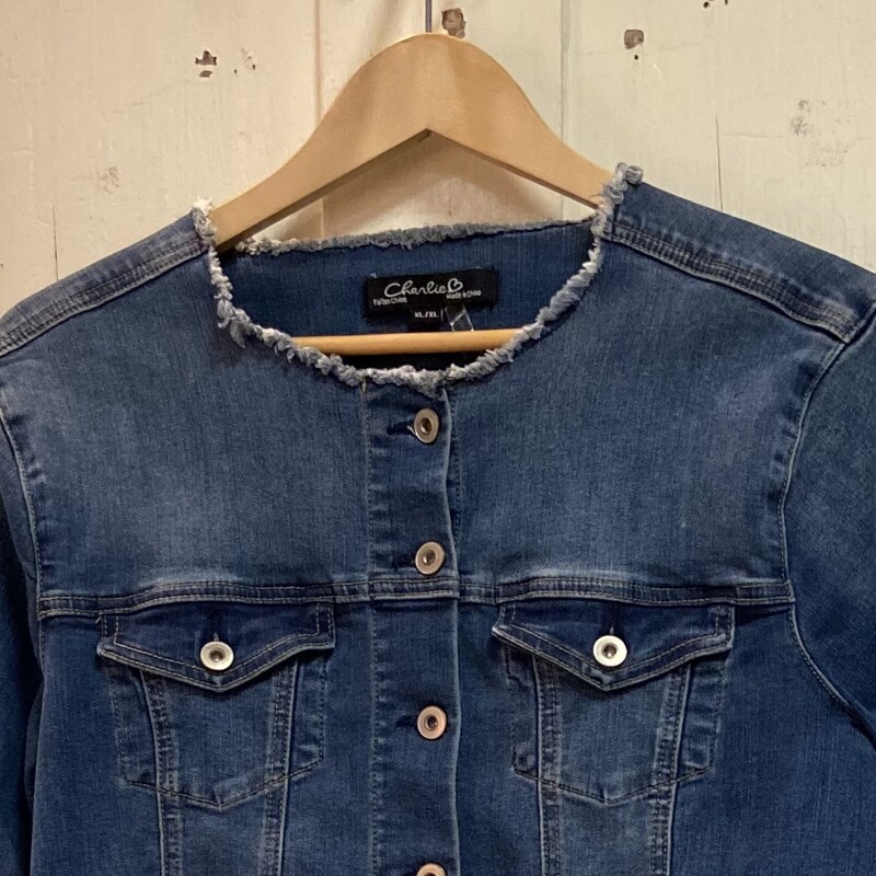 Den Fringe Pom Jacket