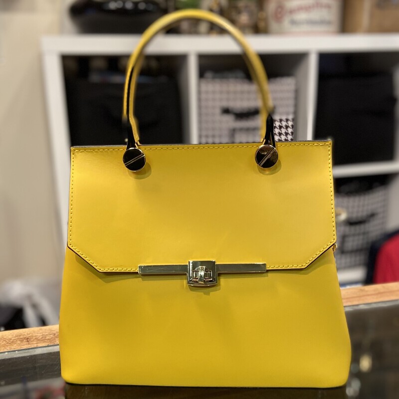 EUC Ylw Leather Purse