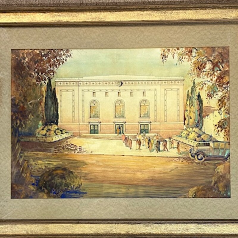 Watercolor Opera House