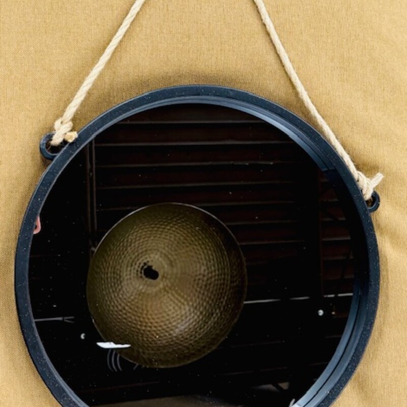 Rnd Speckled Rope Hanger