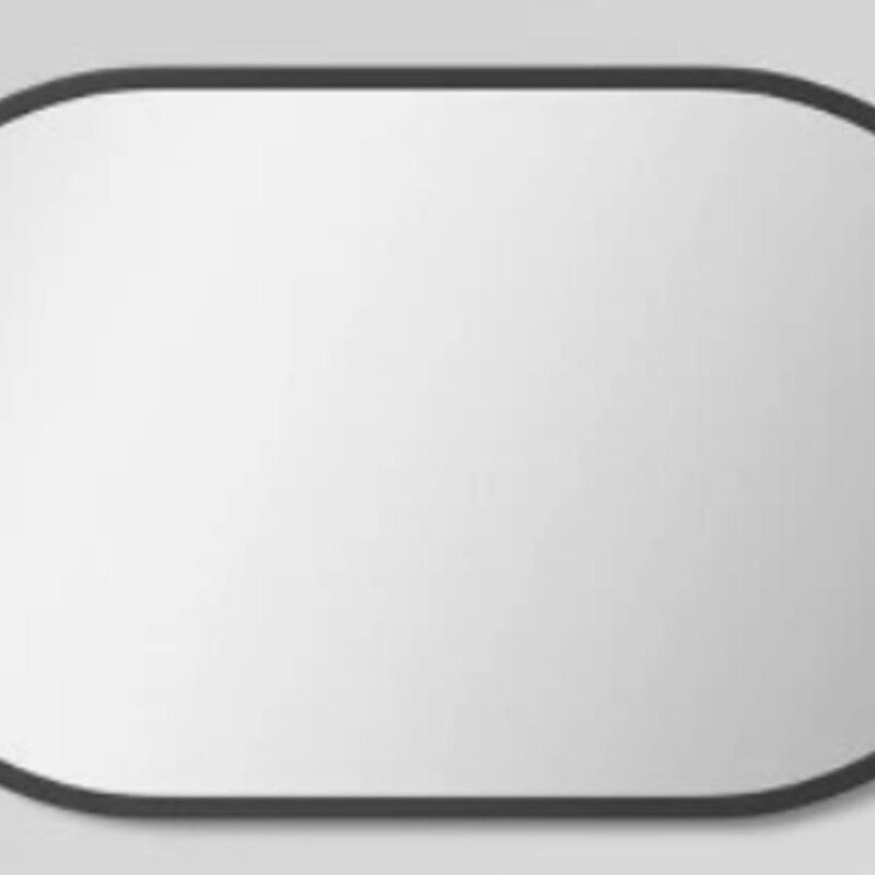Metal Oval Wall Mirror