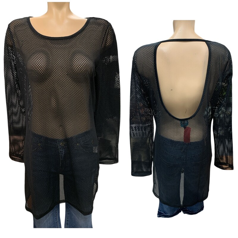 LM Beach, Black, Size: L