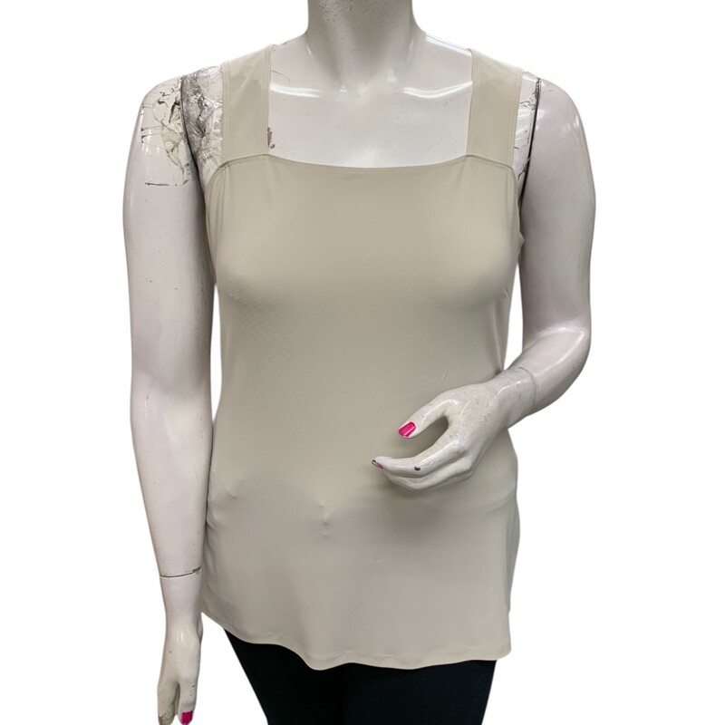Frank Lyman S16 Top, Beige, Size: XL