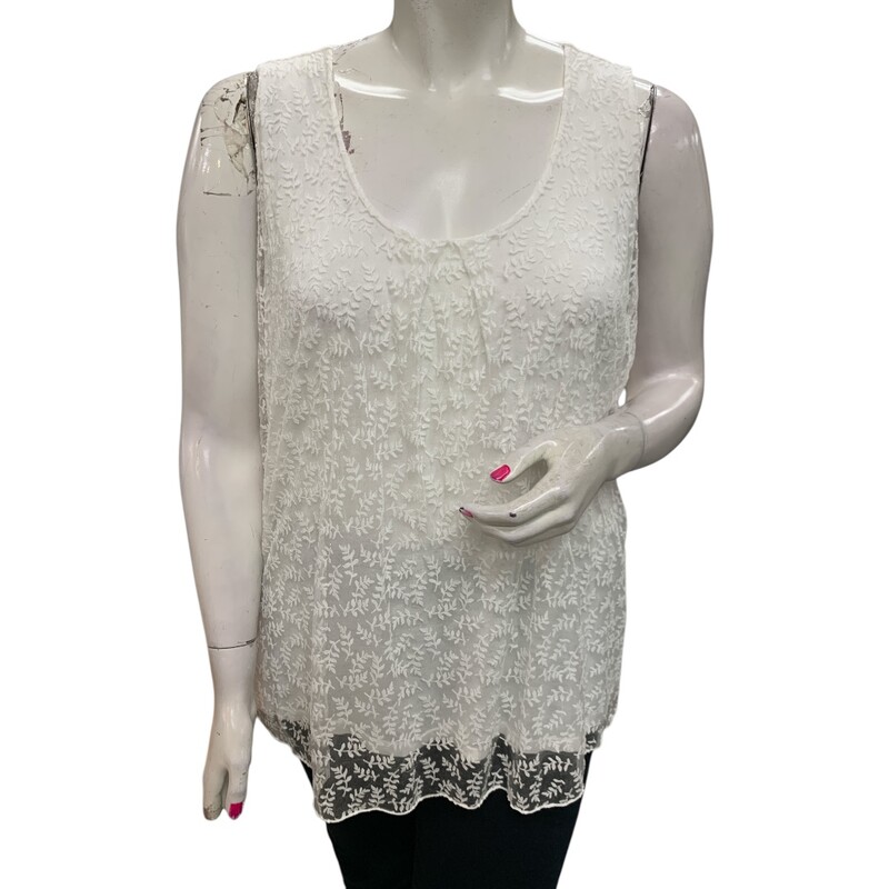 Tendenze, White, Size: 3X