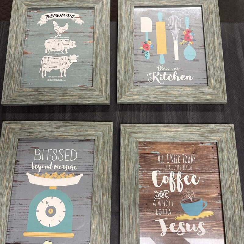 Set Of 4 Nice Pictures