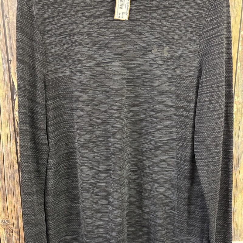 Black Gray UA Shirt, Size: M