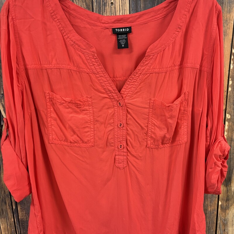 Melon Torrid Shirt, Size: 0