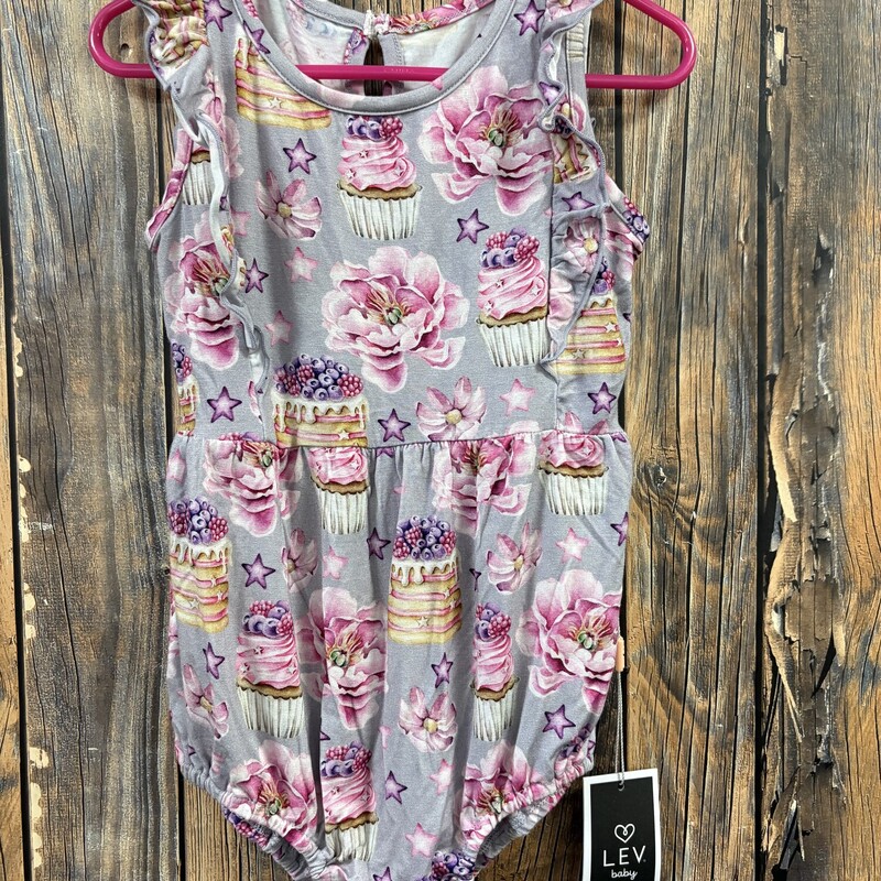 Nwt Flower Onsie, Size: 18/24 Mo