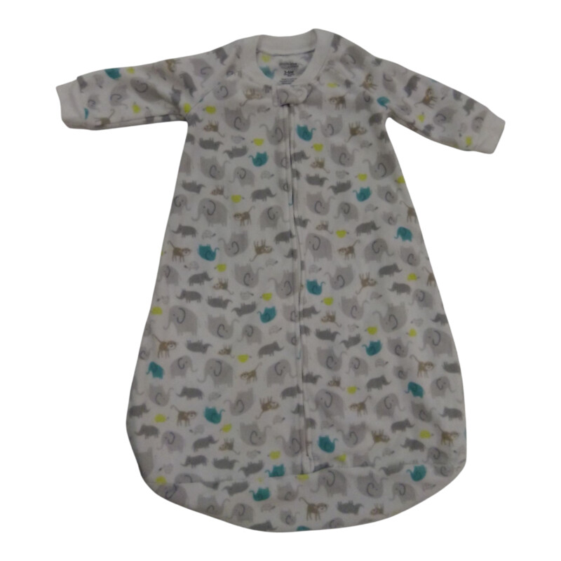 Sleepsack: Gray Animals