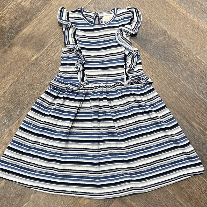 Vignette Terry Dress, Blue, Size: 4Y
NEW