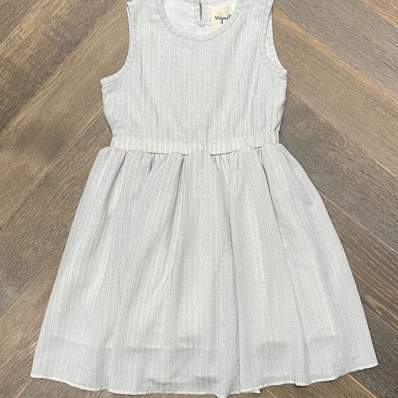 Vignette Dress, Silver, Size: 4Y
NEW